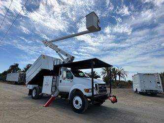 2014 Ford F-750 Forestry Truck / Chipper Dump Truck