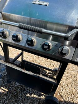 brinkmann grill 4 burner with side burner