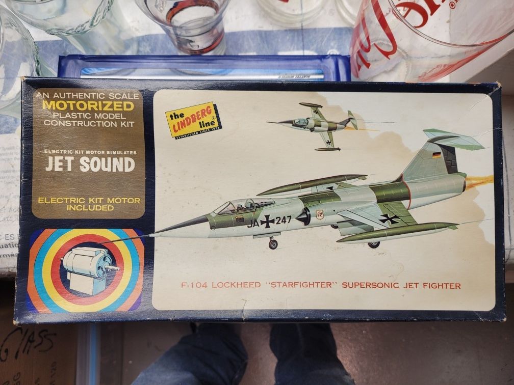 Lindberg, F 104 STARFIGHTER JET, MOTORIZED
