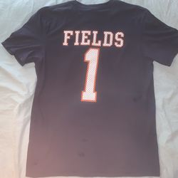 Chicago Bears Justin Fields #1 Shirt; Men’s L