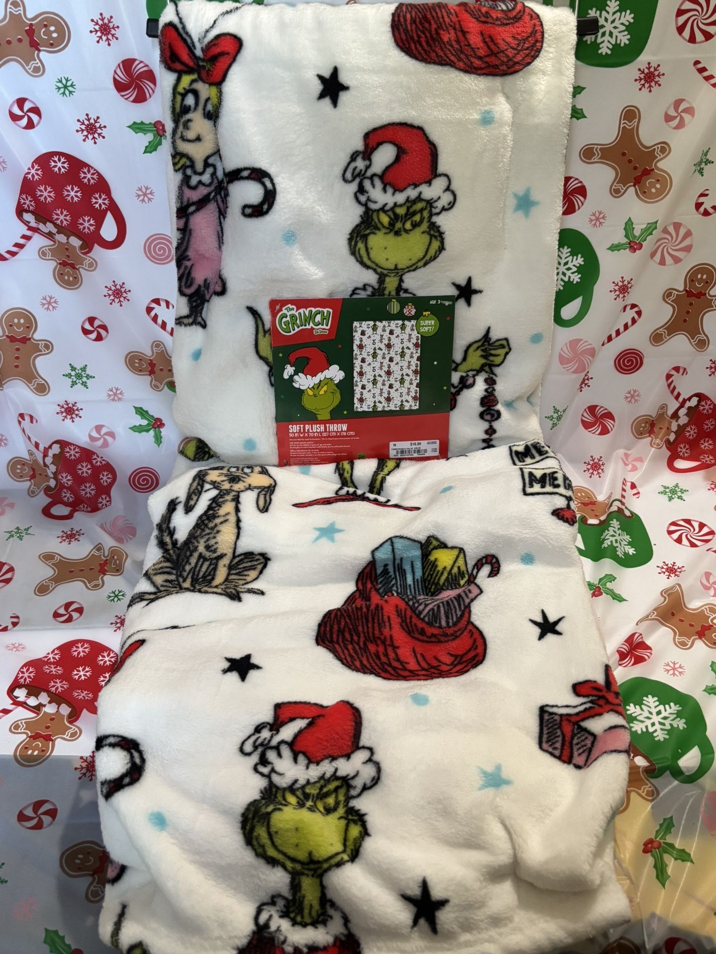 Grinch Blanket