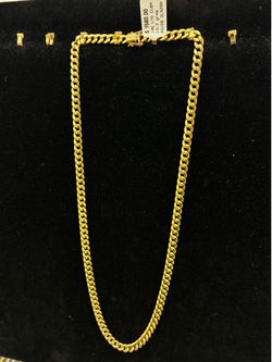 10K Cuban Link Necklace