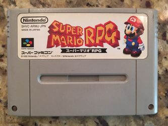 Nintendo Super Famicom Super Mario RPG(Japanese Version)