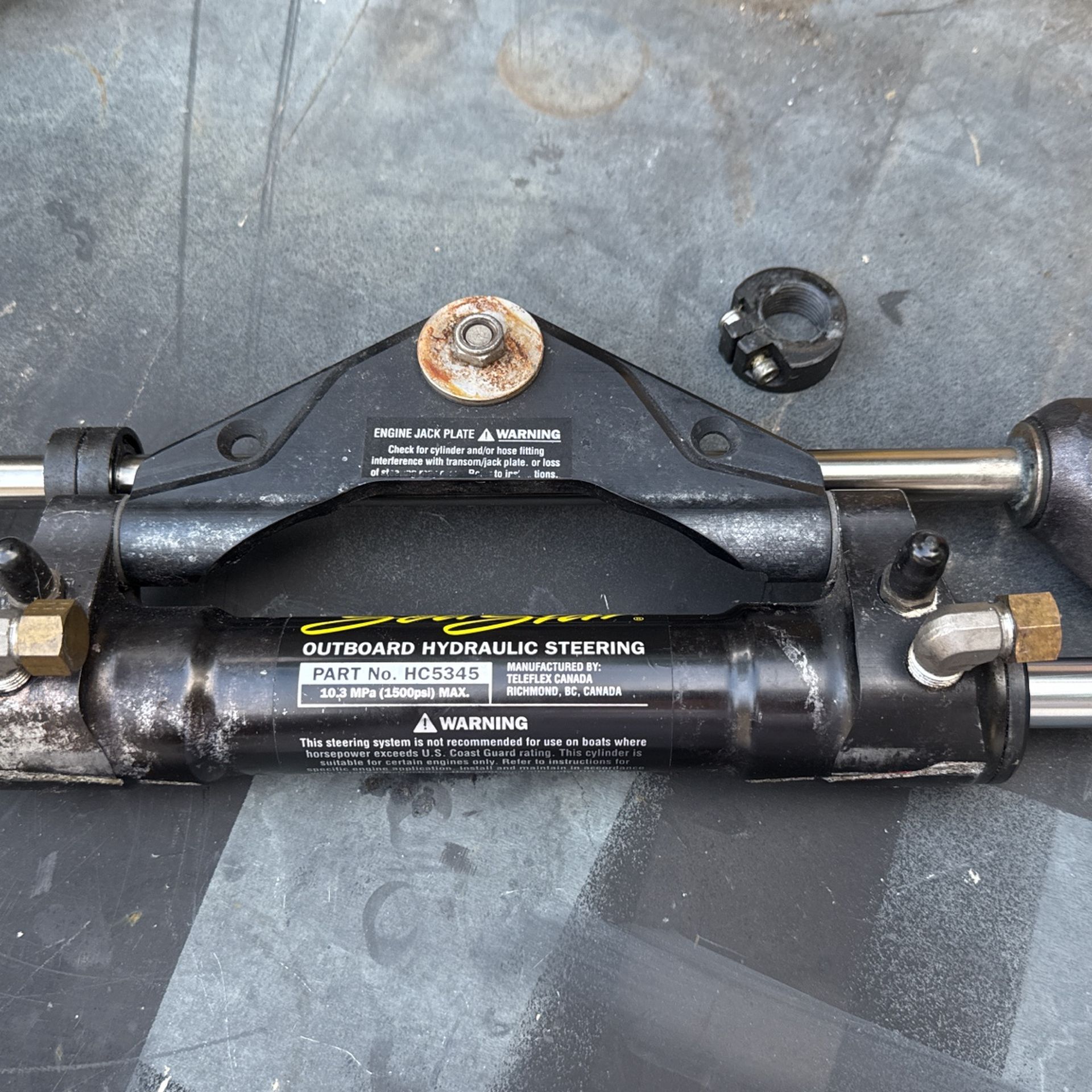 Seastar Hc5345 Hydraulic Cylinder For Outboard