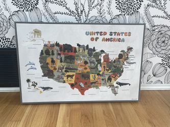 United States Map/Poster