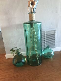 Blue-green-turquoise home decor