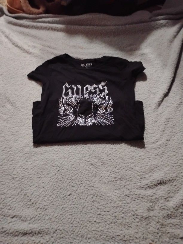 Guess, Black Graphic Medium Tee