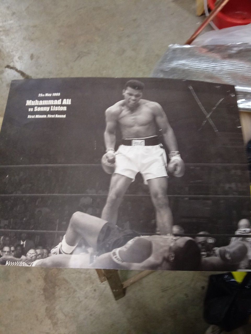 ALI VS LISTON 1965 100 BUCKS OBO
