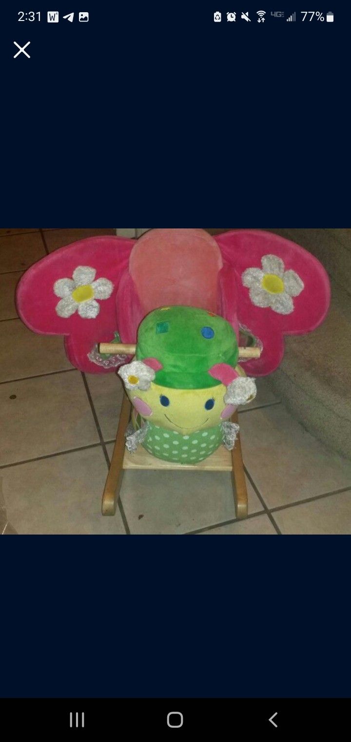 Butterfly Rocking Chair