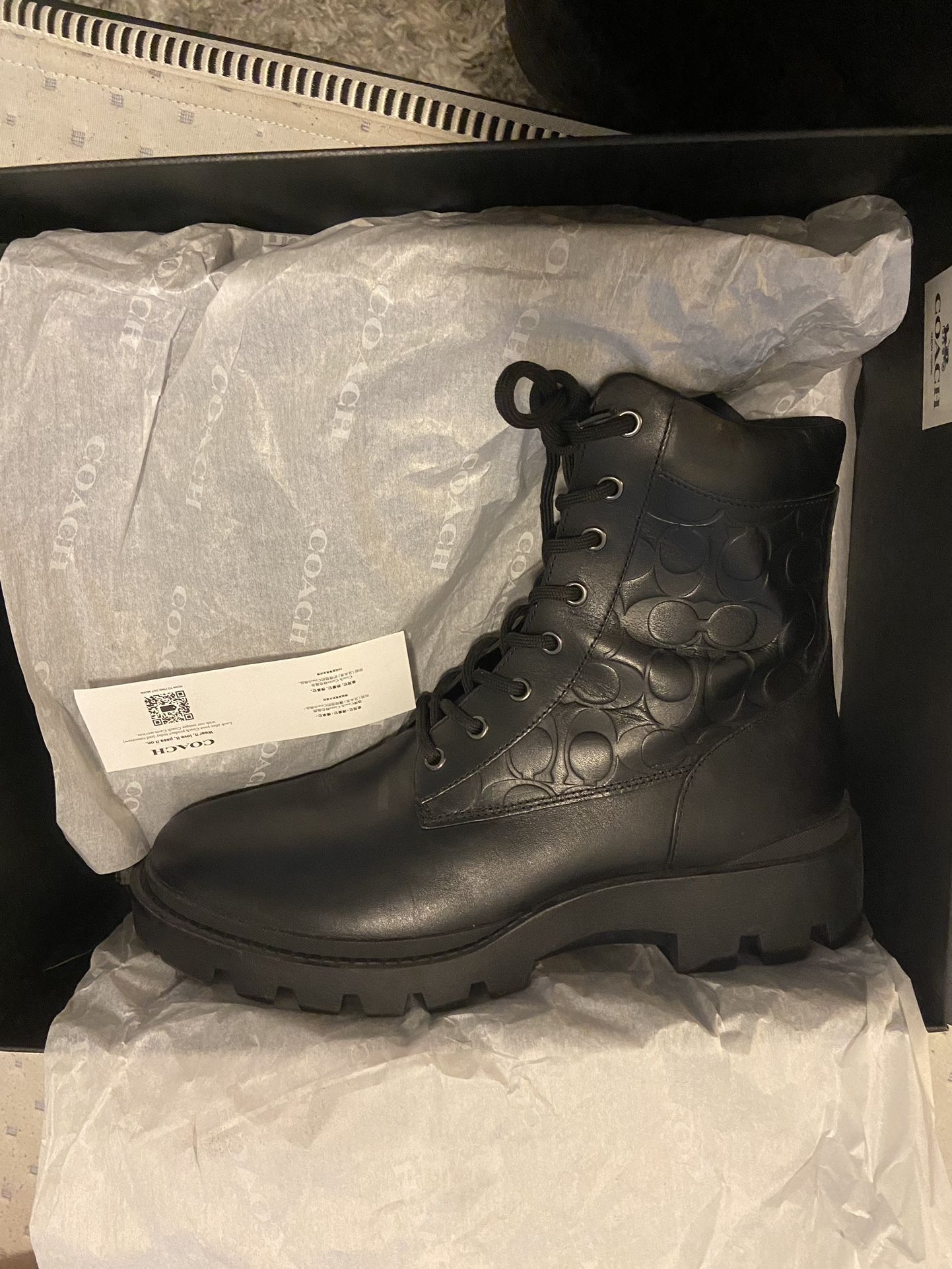 CITYSOLE EMB BOOT COACH
