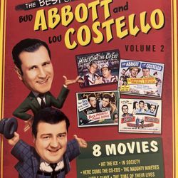 The Best Of BUD ABBOTT And LOU COSTELLO Volume 2 (DVD) 8-Films!