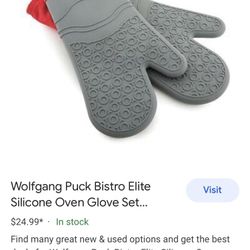 Silicone Oven Glove Set