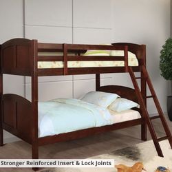 Bunk Bed Frame With Mattress 