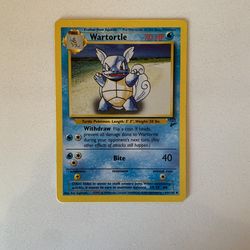 Wartortle 63/130 Base Set 2