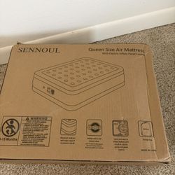 Air Mattress Queen with Built in Pump, Inflatable Mattress Blow Up Mattress 16 Raised Comfort,