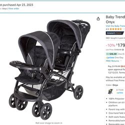 Less Than A year Old Double Stroller 