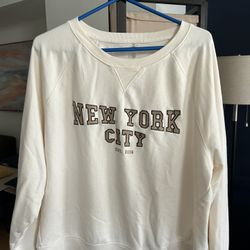 Ann Taylor Loft — Women’s NYC Sweatshirt (XXL) — like New!
