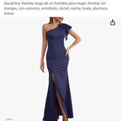 Blue Dress , Gala Dress ,cocktail Dress