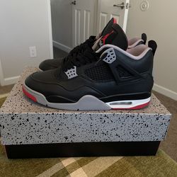 Air Jordan 4 bred reimagined size 12