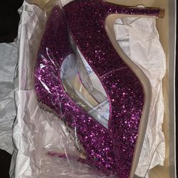 Beautiful Purple Heels 