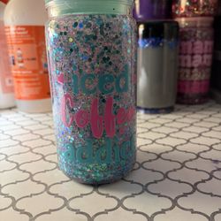 Iced Coffee Addict Snowglobe Cup 