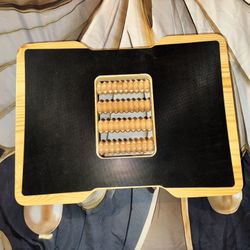 $15-Wooden Foot Massage Board, also known as a reflexology board or acupressure board.
