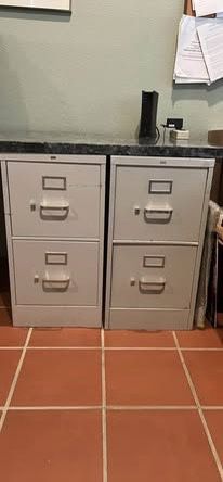 HON 2-Drawer Metal Filing Cabinet (2 Available-Selling Separately)