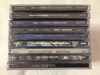 ERIC CLAPTON CD LOT