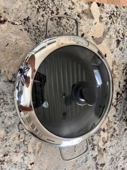 Nonstick Grill pan with Lid