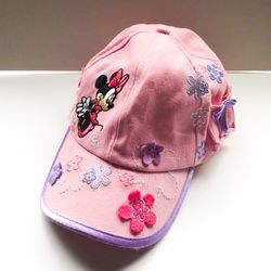 Disneyland Minnie Mouse Pink Baseball Cap