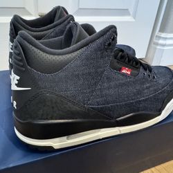 Jordan 3 Retro  Levi’s Indigo Size 10.5 IN HAND *NOW*  Pick up today 
