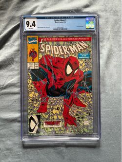 First edition Spider Man comic 9.4 graded