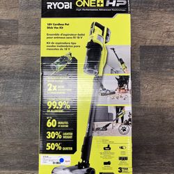 Ryobi PBLSV716K ONE+ HP 18V Brushless Cordless Pet Stick Vacuum