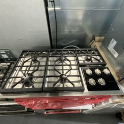 Wolf 36” Gas Cooktop CT36G/S (Natural Gas) – High Power – Ready to Install