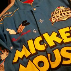 2004 Daytona 500 Mickey Mouse Jacket Good Condition