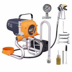 Airless Paint Sprayers, 3300PSI Motorized Paint Sprayer with Stand, High Efficiency Spray Paint Machine for Home, Outdoor DIY Handyman Shed Garage Hou