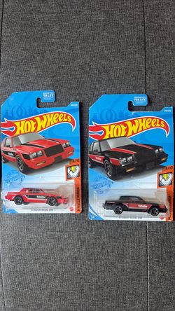 Hot wheels 87 Buick regal GNX red & black