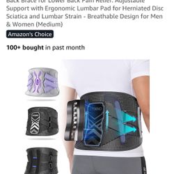 BRAND NEW BACK BRACE 