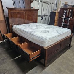 Queen Bed And Mattress
