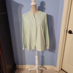 Isaac Mizrahi Live Size 6 Blouse 