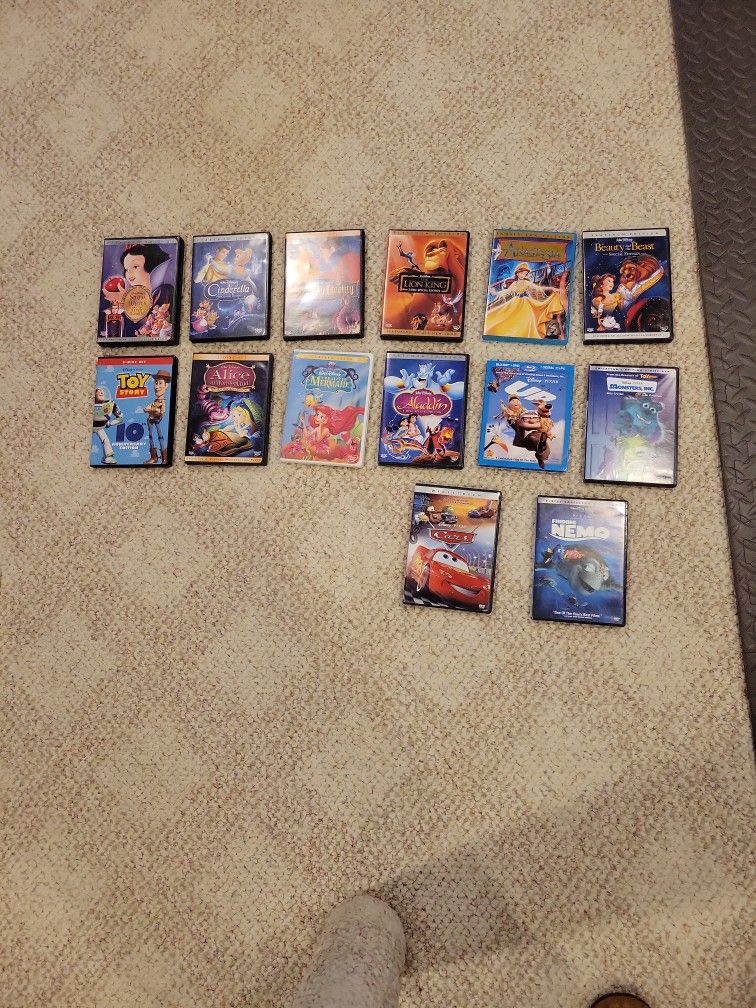 Disney DVD Excellent $20/ea Or Make An Offer On Multiple