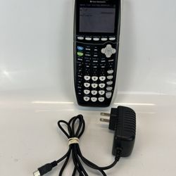 Texas Instruments TI-84 Plus C Silver Edition Graphing Calculator w/Charge Cord 