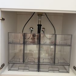 Clear Stackable Acrylic Storage Drawers – Bundle Set