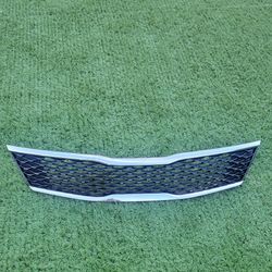 2016 2017 2018 Kia Optima LX EX Front Bumper Upper Grille Chrome Trim Grill

