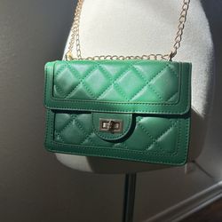 Green purse