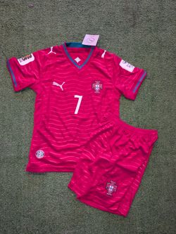 2026 Portugal Home Jersey Cristiano Ronaldo Kids Jersey Portugal Kids Jersey