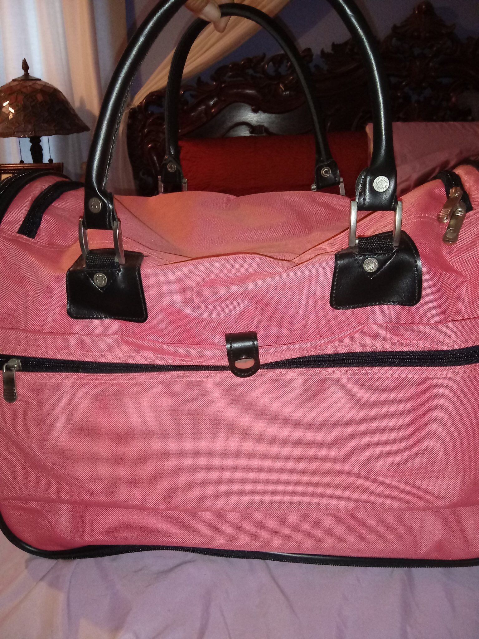 Pink Duffle Bag