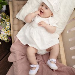 Baby Girl Layette | Bodysuit | Footed Coverall | Romper | Bloomers | Summer Dress 