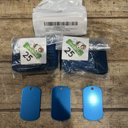 DOG ID TAGS • Decorative Tags • Dog Jewelry 