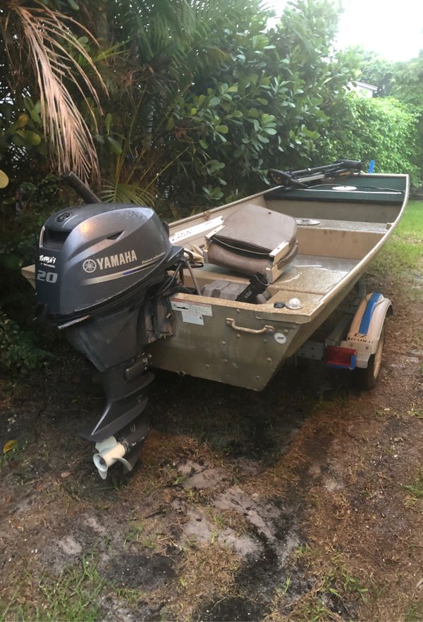 14 foot g3 jon boat for sale in west palm beach, fl - offerup